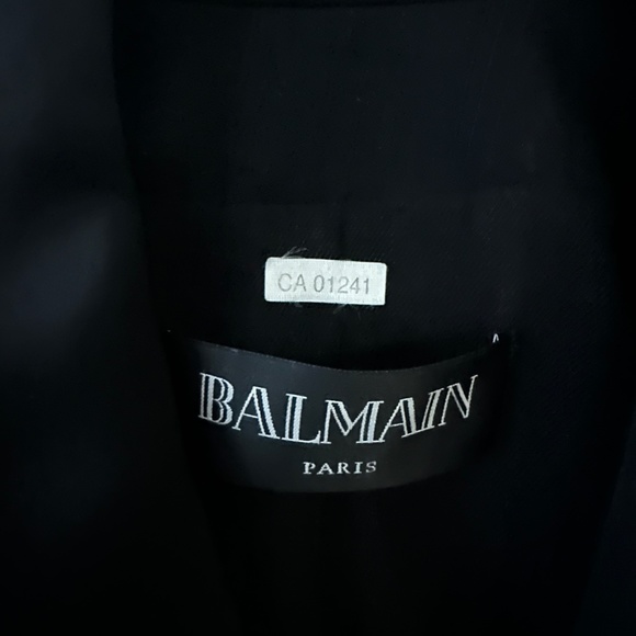 Balmain Blazer black size 38 - Picture 2 of 6
